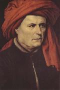 Robert Campin Portrait of a Man (mk08) oil painting on canvas